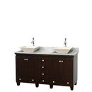 Acclaim 60 Inch Double Bathroom Vanity in Espresso - 22
