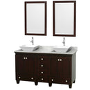 Acclaim 60 Inch Double Bathroom Vanity in Espresso - 28