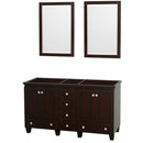 Acclaim 60 Inch Double Bathroom Vanity in Espresso - 2