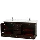 Acclaim 72 Inch Double Bathroom Vanity in Espresso - 4