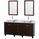 Acclaim 72 Inch Double Bathroom Vanity in Espresso - 35