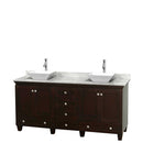 Acclaim 72 Inch Double Bathroom Vanity in Espresso - 33
