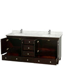 Acclaim 72 Inch Double Bathroom Vanity in Espresso - 38