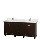 Acclaim 72 Inch Double Bathroom Vanity in Espresso - 37