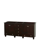Acclaim 72 Inch Double Bathroom Vanity in Espresso