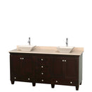 Acclaim 72 Inch Double Bathroom Vanity in Espresso - 10