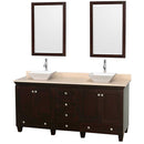 Acclaim 72 Inch Double Bathroom Vanity in Espresso - 16