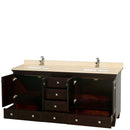 Acclaim 72 Inch Double Bathroom Vanity in Espresso - 19