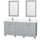 Acclaim 72 Inch Double Bathroom Vanity in Oyster Gray - 4