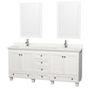 Acclaim 72 Inch Double Bathroom Vanity in White - 25