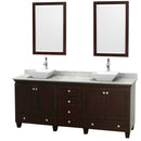 Acclaim 80 Inch Double Bathroom Vanity in Espresso - 35