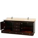 Acclaim 80 Inch Double Bathroom Vanity in Espresso - 19
