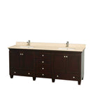 Acclaim 80 Inch Double Bathroom Vanity in Espresso - 18