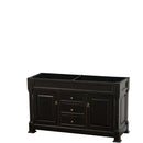 Andover 60 Inch Double Bathroom Vanity in Black