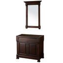 Andover 36 Inch Single Bathroom Vanity in Dark Cherry - 2