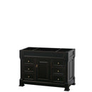 Andover 48 Inch Single Bathroom Vanity in Black