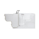 Ella Wheelchair Transfer 36"x55" Acrylic Soaking Walk-In-Bathtub, Left Outward Swing Door, 5 Piece Fast Fill Faucet, 2" Dual Drain