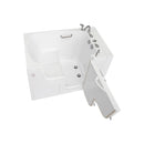 Ella Wheelchair Transfer 36"x55" Acrylic Soaking Walk-In-Bathtub, Right Outward Swing Door, Heated Seat,  5 Piece Fast Fill Faucet, 2" Dual Drain 2