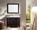 Ariel Cambridge 43" Single Sink Vanity Set in Espresso