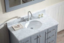 Ariel Cambridge 43" Single Sink Vanity Set in Grey 4