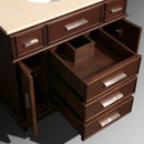 Wyndham Collection Berkeley 36" Single Bathroom Vanity - Dark Chestnut WC-1717-36-SGL-CDK 4