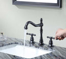 Anzzi Highland 8 in. Widespread 2-Handle Bathroom Faucet in Oil Rubbed Bronze L-AZ184ORB 4