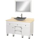Wyndham Collection Premiere 48" Bathroom Vanity - White WC-CG5000-48-WHT 2