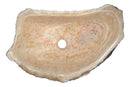 Anzzi Desert Shell Vessel Sink in Dark Honey Onyx 7