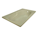 Lyons Industries Classic 6 ft. Reversible Drain Drop-In Soaking Bathtub in Biscuit