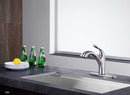 Anzzi Navona Single-Handle Pull-Out Sprayer Kitchen Faucet in Brushed Nickel KF-AZ206BN 3