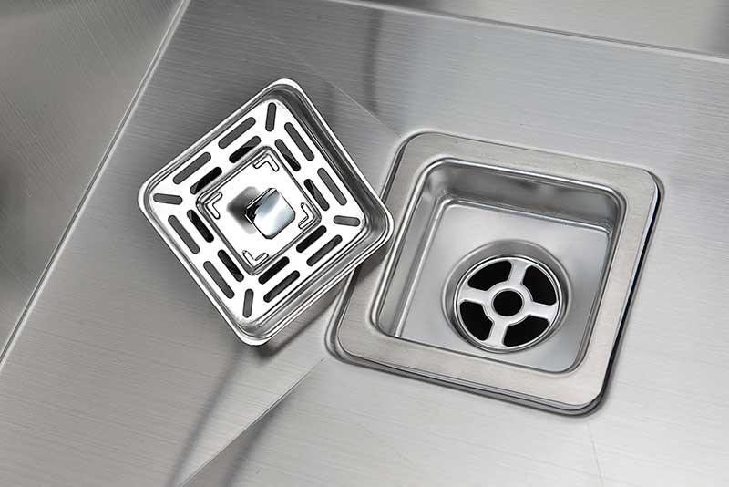 Anzzi Vanguard Undermount 30 in. Single Bowl Kitchen Sink with Faucet in Brushed Nickel KAZ30181AS-031B 7