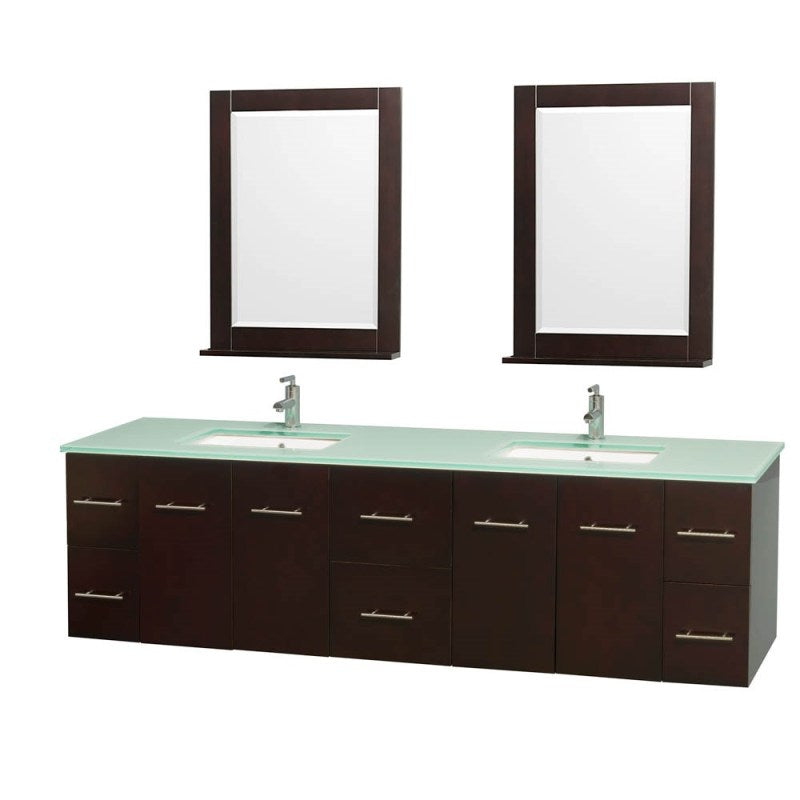 Wyndham Collection Centra 80" Double Bathroom Vanity for Undermount Sinks - Espresso WC-WHE009-80-DBL-VAN-ESP- 7
