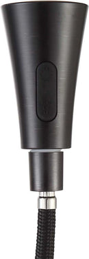 Anzzi Tulip Single-Handle Pull-Out Sprayer Kitchen Faucet in Oil Rubbed Bronze KF-AZ216ORB 24