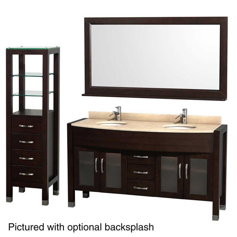 Wyndham Collection Daytona 60" Double Bathroom Vanity Set - Espresso WC-A-W2200-60-ESP-SET 7