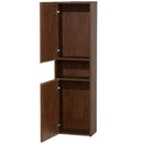 Wyndham Collection Diana Wall Cabinet - Zebrawood WC-V203-ZEBRA 2