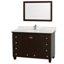 Wyndham Collection Acclaim 48" Single Bathroom Vanity - Espresso WC-CG8000-48-ESP