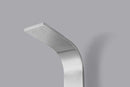 Anzzi Pier 48 in. Full Body Shower Panel with Heavy Rain Shower and Spray Wand in Brushed Steel SP-AZ076 6