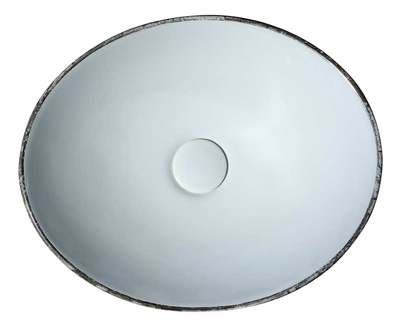 Anzzi Sona Series Ceramic Vessel Sink in Grey LS-AZ272 2