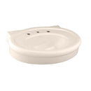 American Standard 0283.008.222 Standard Collection Pedestal Sink Basin in Linen