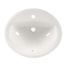 American Standard 0475.047.020 Aqualyn Self-Rimming Bathroom Sink in White