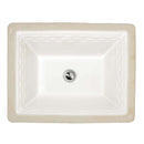 American Standard 0615.000.020 Portsmouth Undermount Bathroom Sink in White
