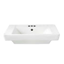American Standard 0641.004.020 Boulevard 5" Pedestal Sink Basin in White