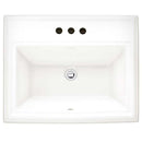 American Standard 0700.004.020 Town Square Self-Rimming Drop-In Bathroom Sink and in White