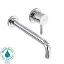 American Standard 2064.461.002 Serin 1-Handle Wall-Mount Low-Arc Bathroom Faucet in Polished Chrome