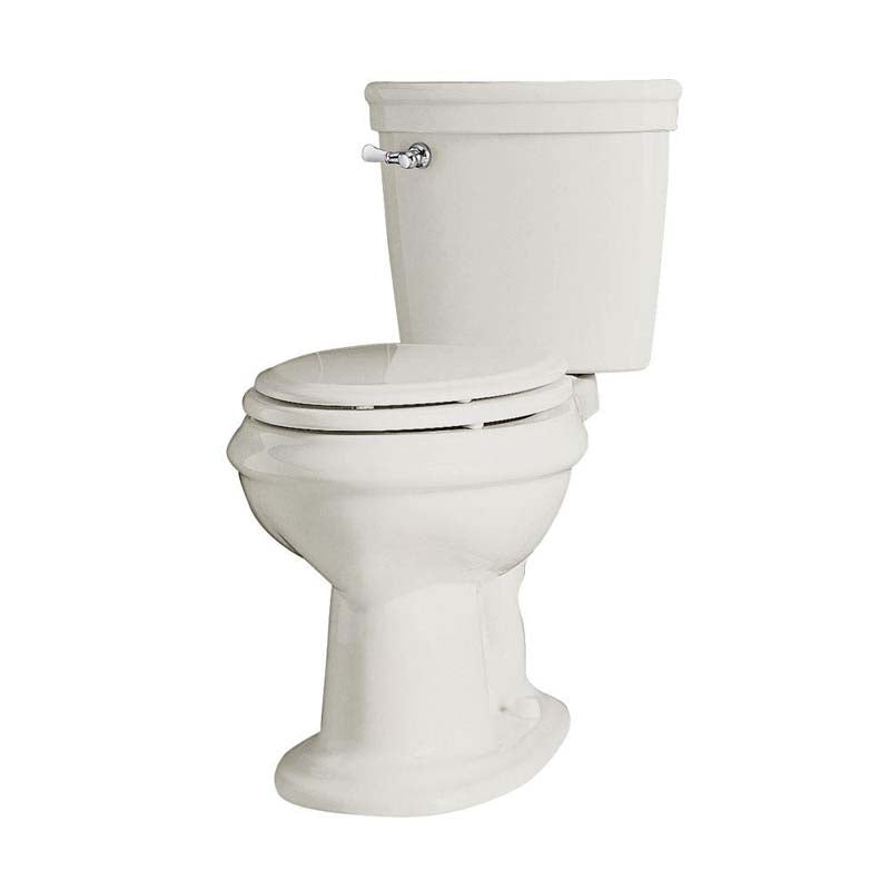 American Standard 2474.016.020 Standard Collection 2-Piece 1.6 GPF Right Height Elongated Toilet in White