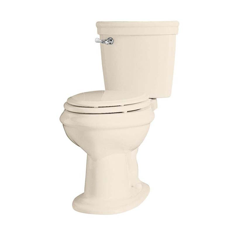 American Standard 2474.016.222 Standard Collection 2-piece 1.6 GPF Right Height Elongated Toilet in Linen
