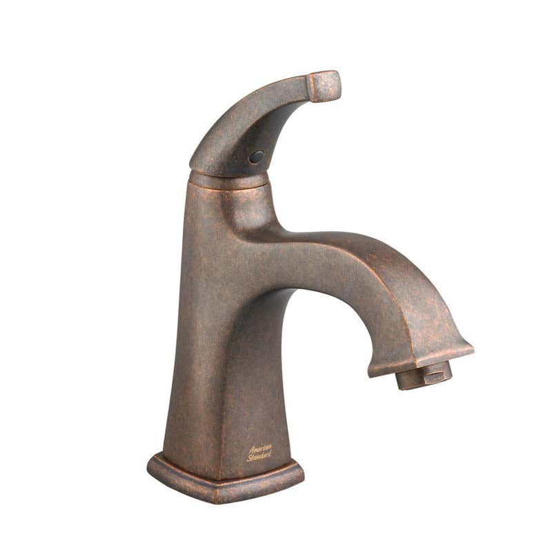 American Standard 2555.101.224 Town Square Single Hole 1-Handle Monoblock Bathroom Faucet with Speed Connect Drain in Oil Rubbed Bronze