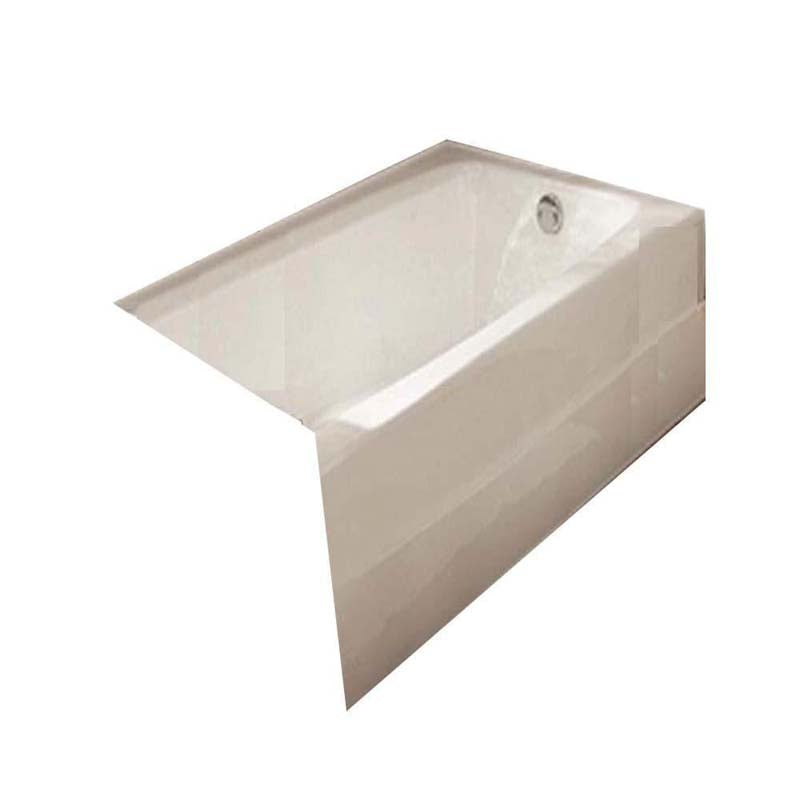 American Standard 2696.202.020 Spectra 5.5 ft. Cast-Iron Bathtub with Left-Hand Drain in White