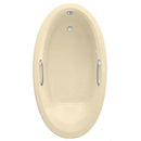 American Standard 2709.048WC.021 Ellisse Oval EcoSilent 5.83 ft. Whirlpool Tub in Bone