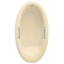 American Standard 2709.068C.021 Ellisse Oval EverClean 5.83 ft. Air Bath Tub in Bone